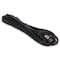 Add-On 10FT NEMA 1-15P MALE TO C7 FEMALE 18AWG 100-250V AT 10A BLACK POWER CABLE ADD-115P2C718AWG10FT - alternate 10